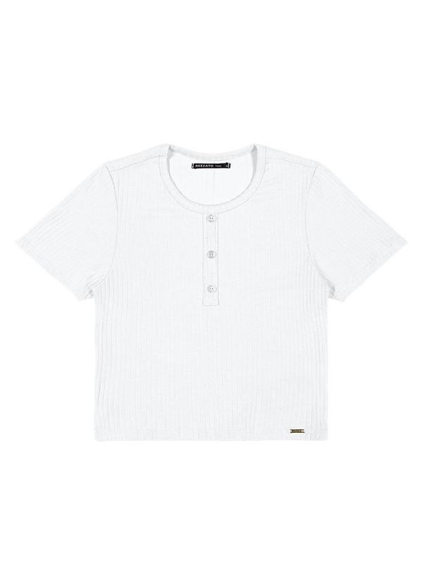 Rezzato - Cropped Cute Girl Feminino Branco