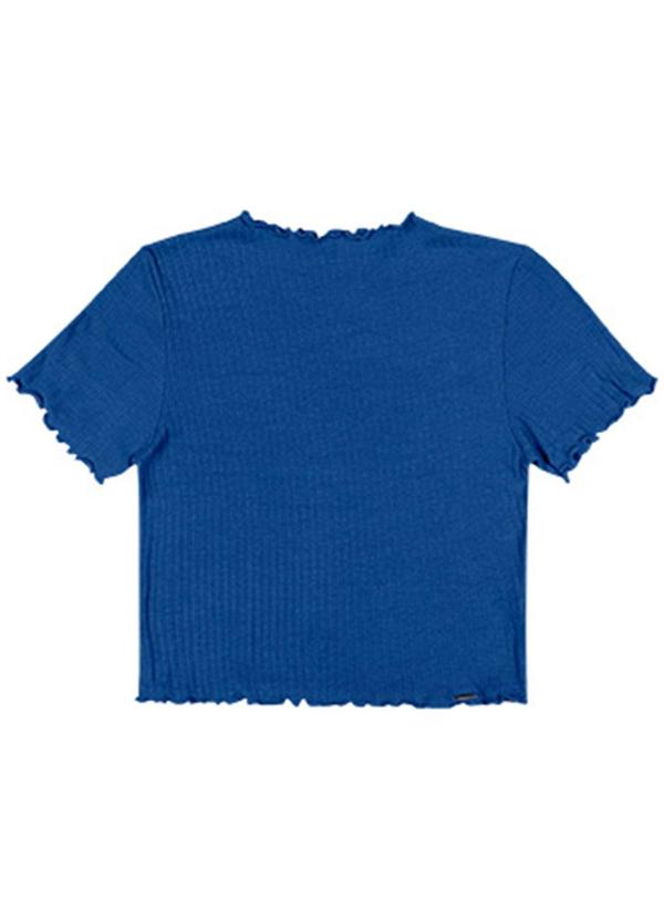 Rezzato - Cropped Cute Girls Teen Feminino Azul