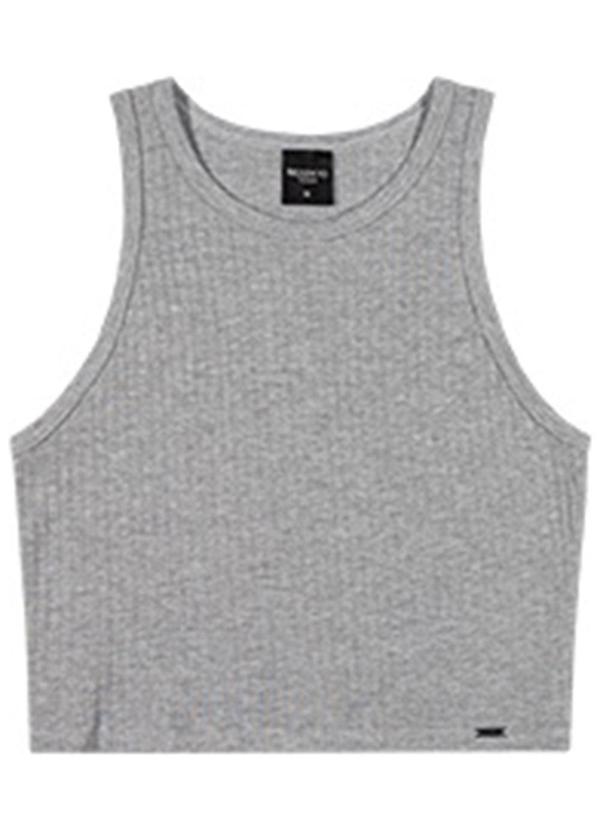 Rezzato - Cropped Fresh Vibes Teen Feminino Cinza