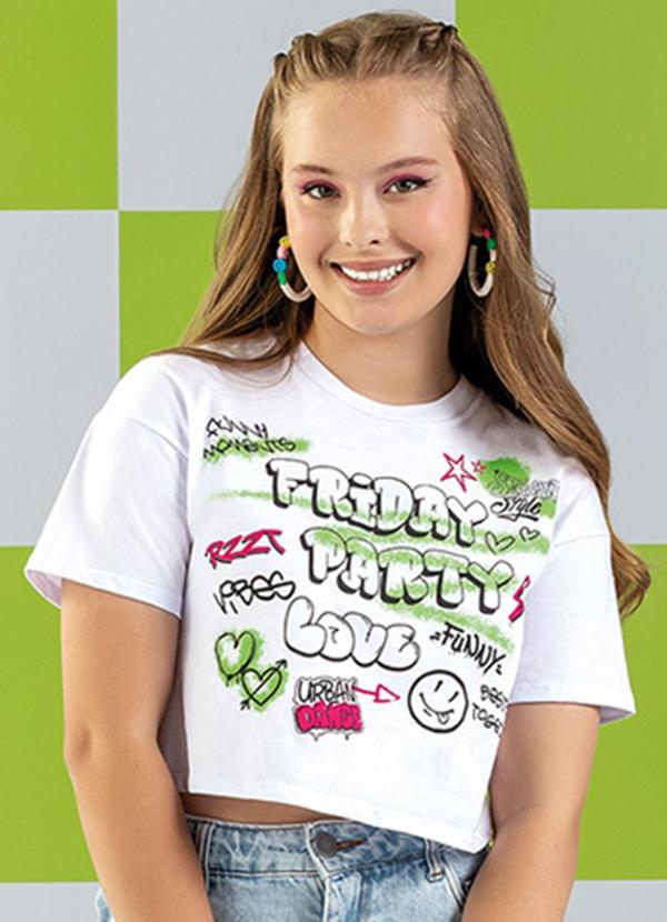 Rezzato - Cropped Friday Party Feminino Branco