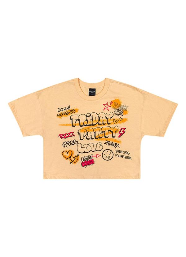 Rezzato - Cropped Friday Party Feminino Laranja