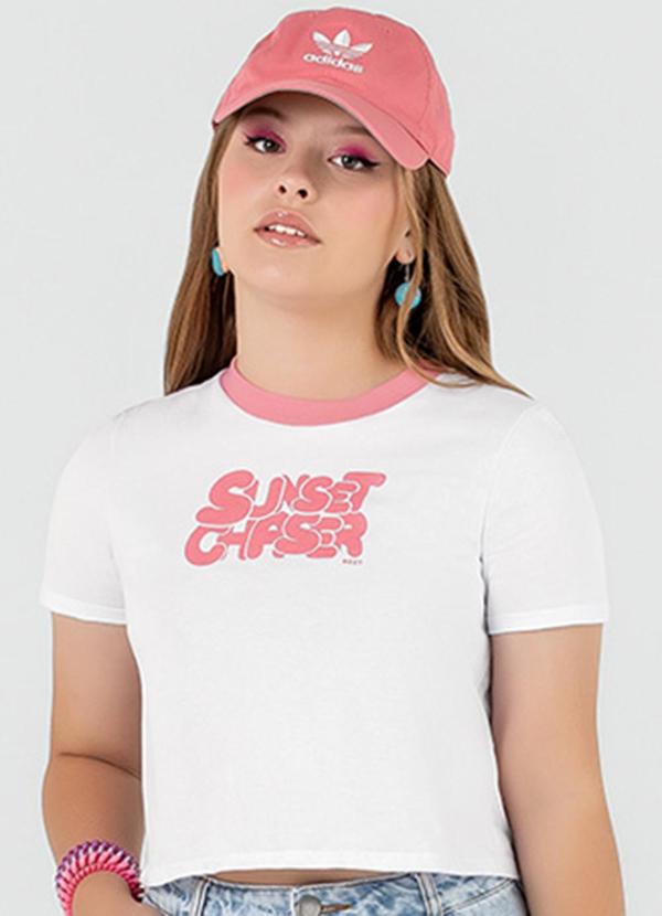Rezzato - Cropped Sunset Chaser Feminino Branco