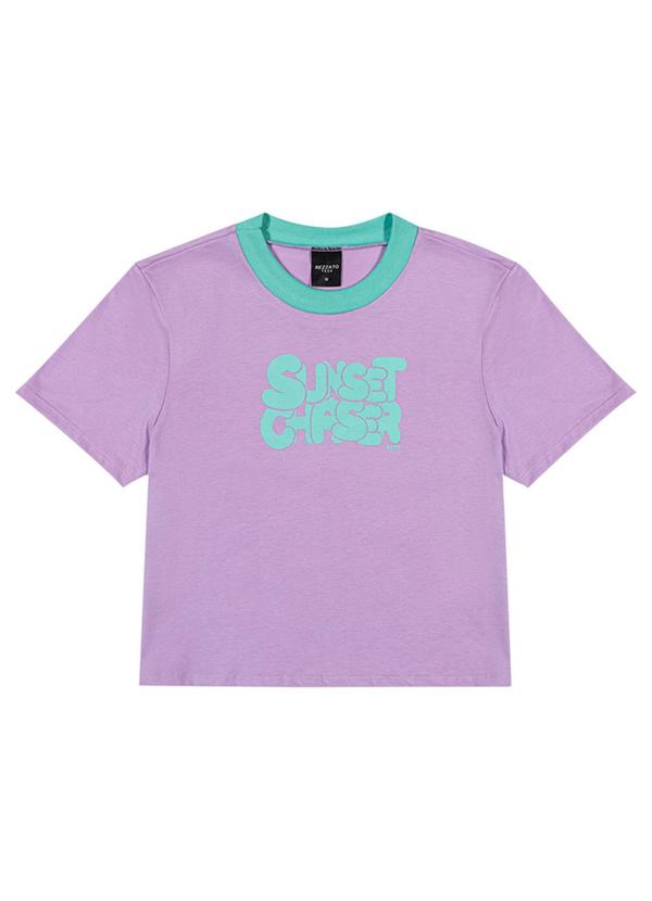 Rezzato - Cropped Sunset Chaser Feminino Roxo