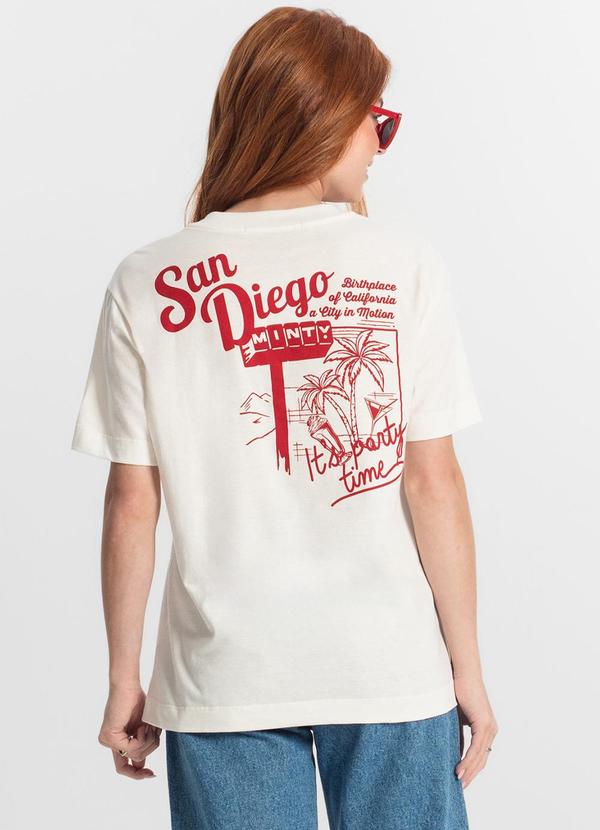 Minty - T-Shirt Juvenil Feminina Bege 4