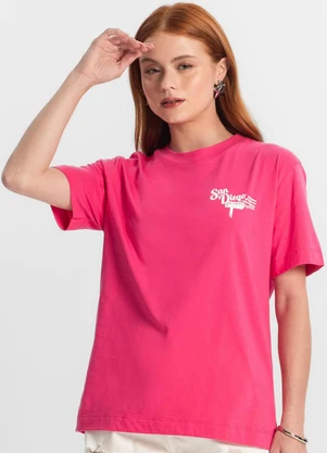 Minty - T-Shirt Juvenil Feminina Rosa - MINTY