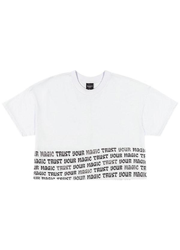 Rezzato - T-Shirt Your Magic Teen Feminino Branco