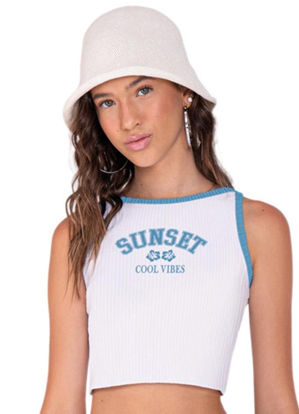 Amora - Top Teen Branco