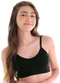 Rovitex - Top Teen com Bojo Removível sem Costura Bege - variação: Preto