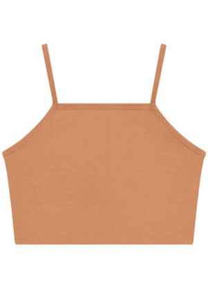 Amora - Top Teen Menina Básica Laranja - AMORA