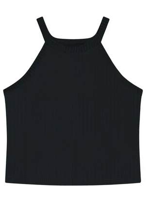 Amora - Top Teen Menina Preto - AMORA