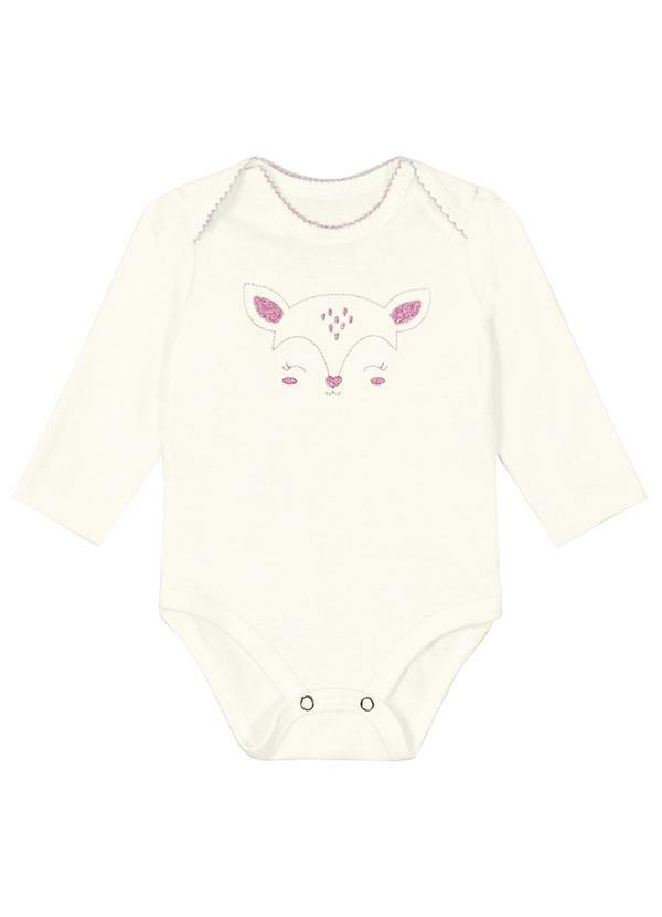 Brandili Baby - Kit de Bodies Bebê Menina Raposinha Rosa 2