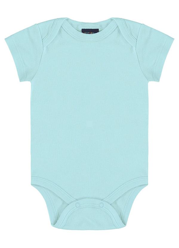 Guloseima - Body Básico Unissex para Bebê Azul