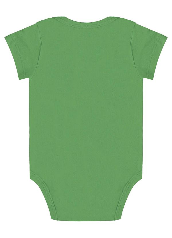Guloseima - Body Básico Unissex para Bebê Verde 2