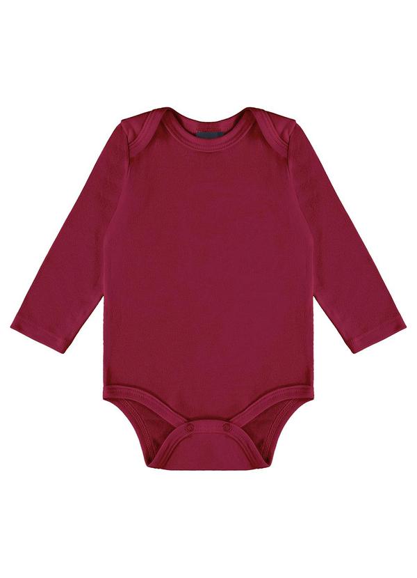 Guloseima - Body Básico Unissex para Bebê Vermelho