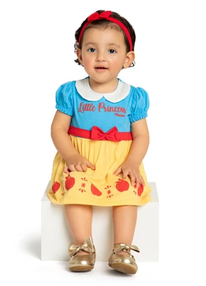 Marlan - Body Bebê em Meia Malha Penteada Azul - MARLAN