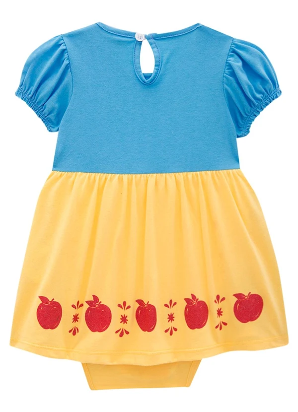 Marlan - Body Bebê em Meia Malha Penteada Azul 3