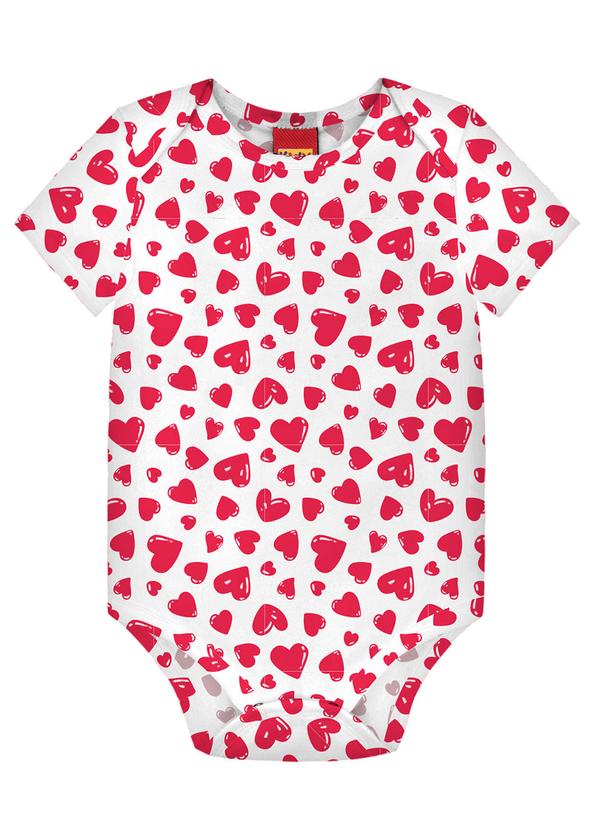 Kyly - Body Bebê Menina Básico Branco 1