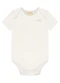 Milon - Body Bebê Menina Básico Amarelo - variação: Off White