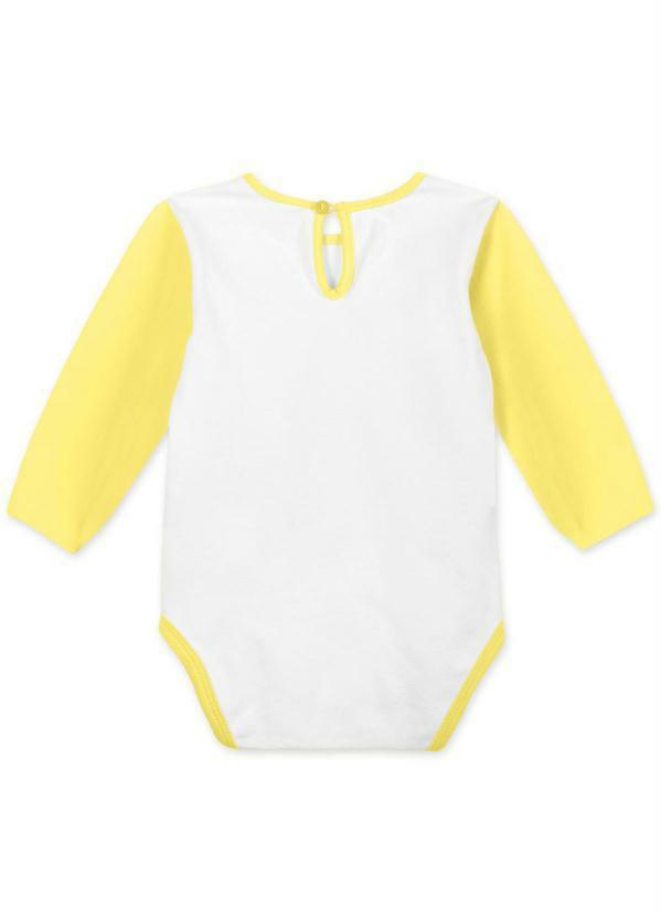 Lilica Ripilica - Body Bebê Menina com Proteção Antiviral Branco 2