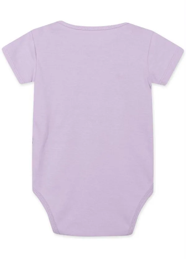 Lilica Ripilica - Body Bebê Menina com Proteção Antiviral Lilás 2