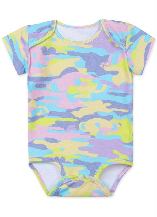 Lilica Ripilica - Body Bebê Menina com Proteção Antiviral Rosa