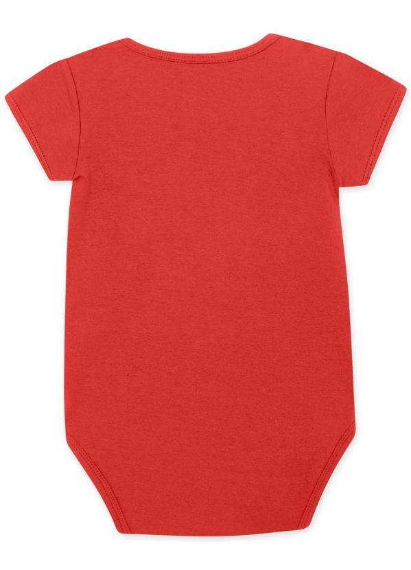 Lilica Ripilica - Body Bebê Menina com Proteção Antiviral Vermelho 2