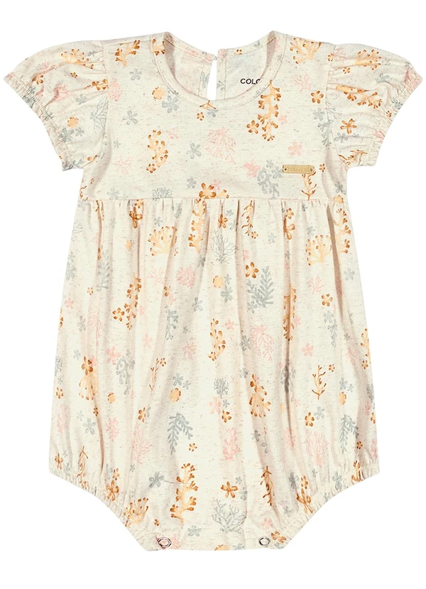 Colorittá - Body Bebê Menina Corais Bege 2