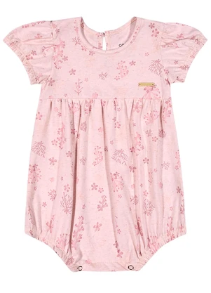 Colorittá - Body Bebê Menina Corais Rosa - COLORITTÁ