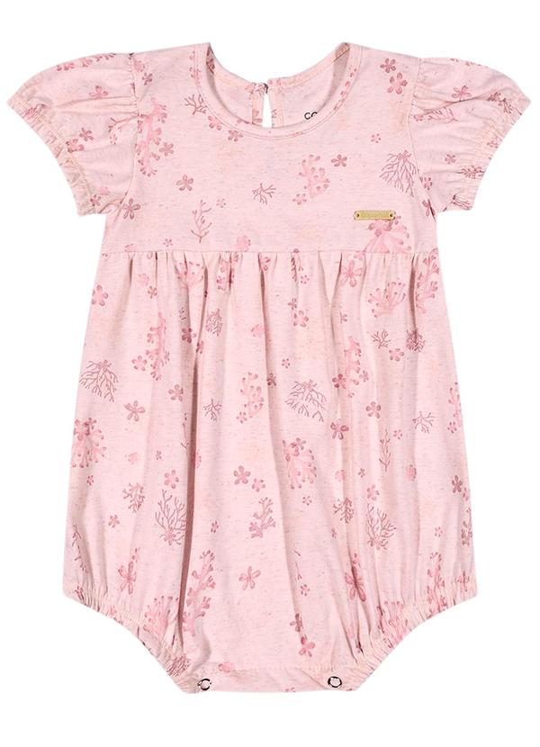 Colorittá - Body Bebê Menina Corais Rosa