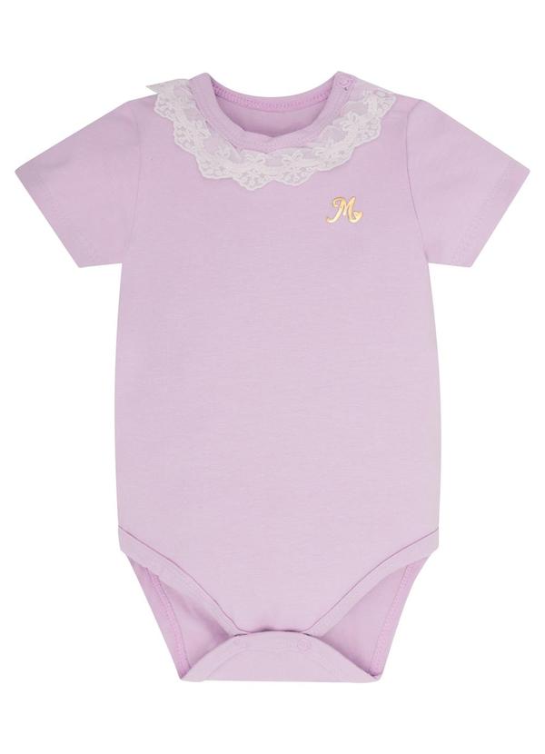 Milon - Body Bebê Menina Lilas