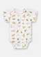 Up Baby - Body Bebê Menina Suedine Estampado - variação:  