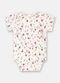 Up Baby - Body Bebê Menina Suedine Estampado - variação:  