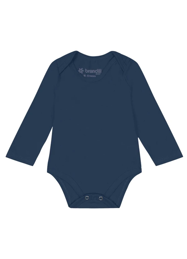 Brandili Baby - Body Bebê Unissex Azul