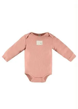 Up Baby - Body Bebê Unissex Nature Rosa - UP BABY