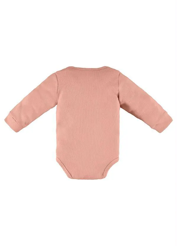 Up Baby - Body Bebê Unissex Nature Rosa 2