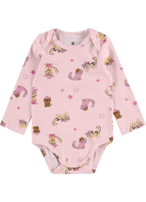 Malwee Kids - Body Cachorrinhos CountryRosa 2