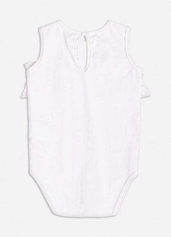 Momi - Body com Babado de Laise Off White 2
