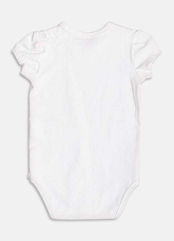 Momi - Body com Golinha e Patch de Morango Branco 2