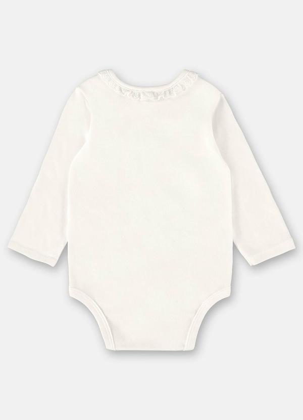 Up Baby - Body Comfy para Bebê Menina Bege 2