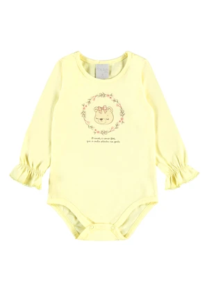 Pulla Bulla - Body Cotton Leve Amarelo - PULLA BULLA