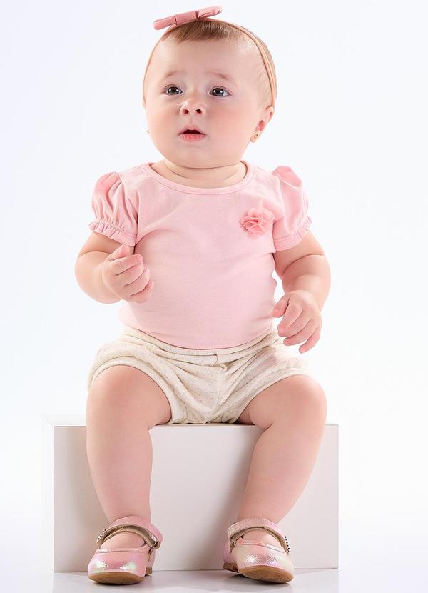 Pulla Bulla - Body Cotton Leve Rosa