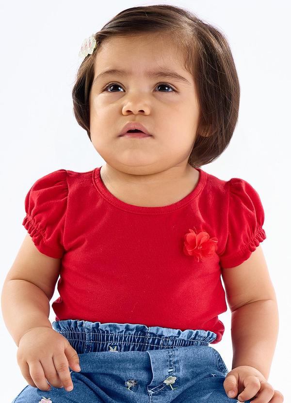 Pulla Bulla - Body Cotton Leve Vermelho