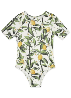 Lilica Ripilica - Body Curto Thermo Dry Infantil Feminino Bege - LILICA RIPILICA