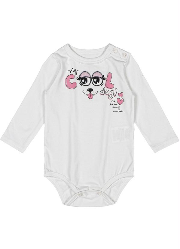 Momi - Body de Menina Cool Off White