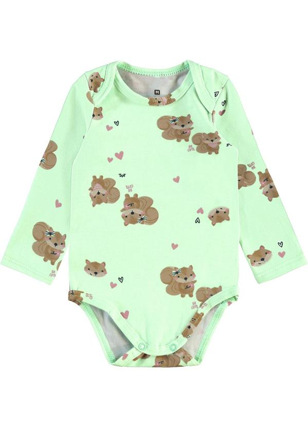 Malwee Kids - Body Esquilos MeninaVerde