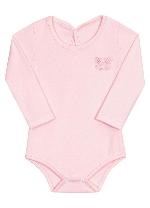 Randa Mundu - Body Feminino Cotton Rosa