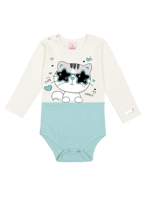 Abrange - Body Gatinho Baby Bege