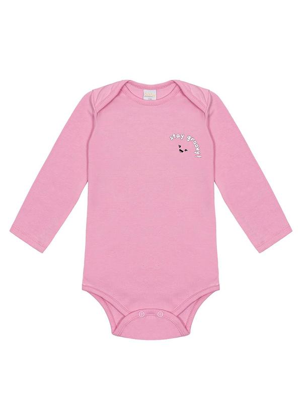 Abrange - Body Groovy Estampa Costas Rosa