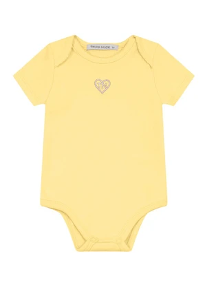 Trick Nick - Body Infantil Feminino Amarelo - TRICK NICK