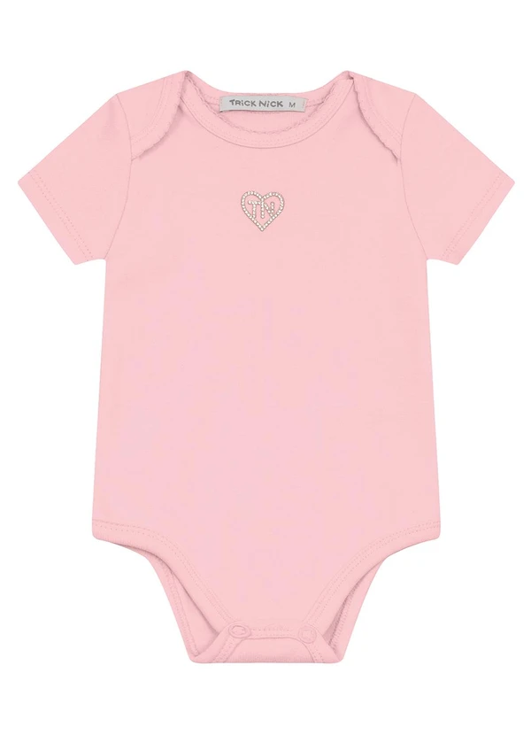 Trick Nick - Body Infantil Feminino Rosa